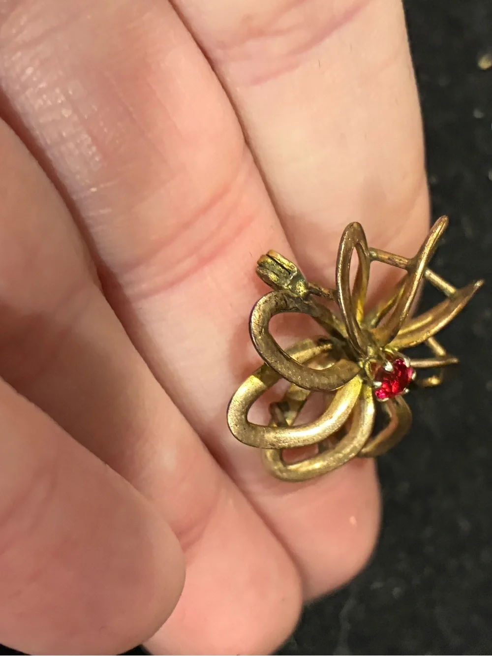Antique Victorian Gold Filled Brooch